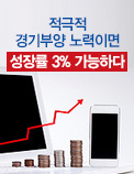 적극적 경기부양 노력이면 성장률 3% 가능하다